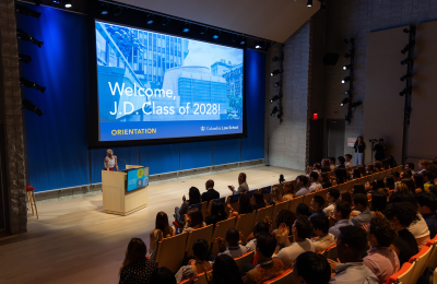 presentation at Orientation 2025