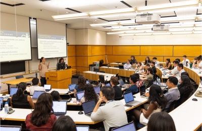 Orientation 2025 students in classroom