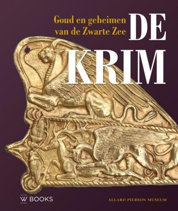 Book cover showing Crimean gold object