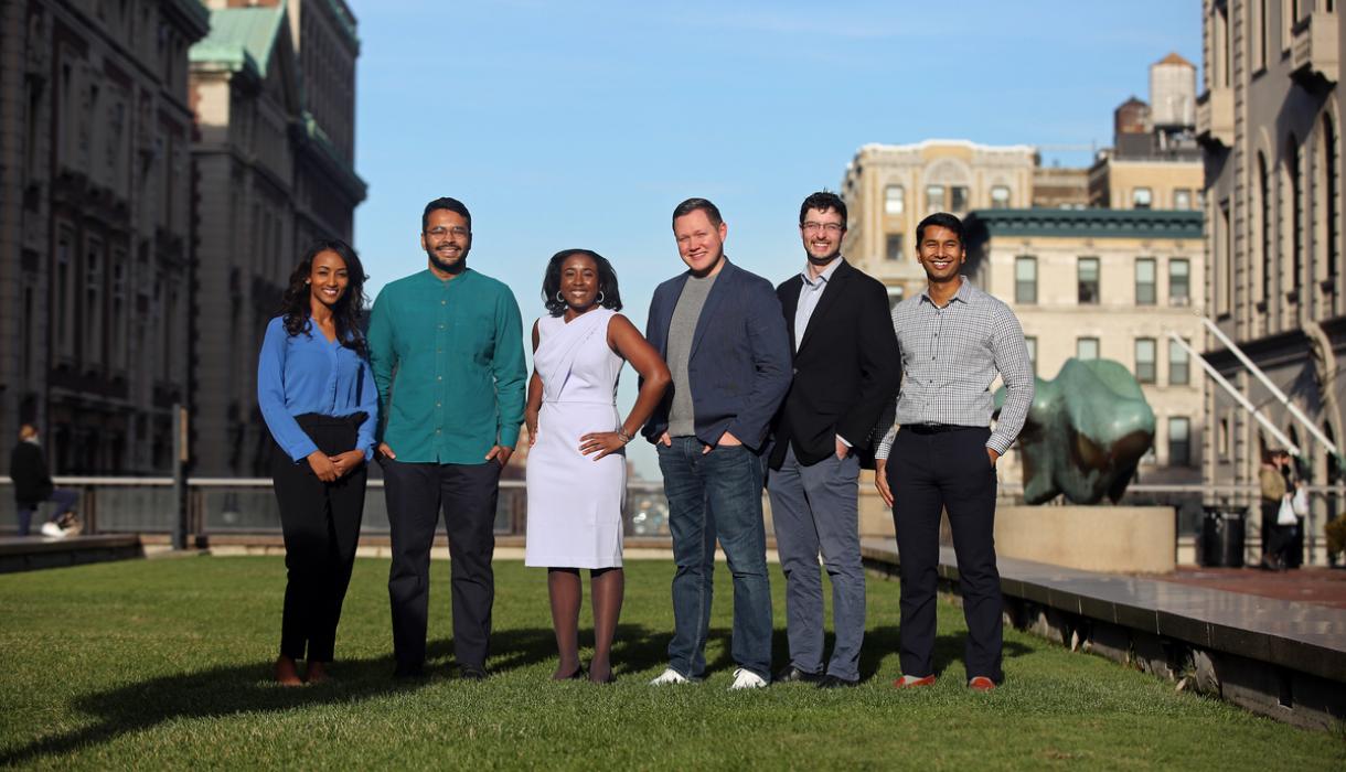 L to R: Sudi Tasissa, Mihir Samson, Kori Cooper, Tanner Zumwalt, David Berman, and Karna Adam