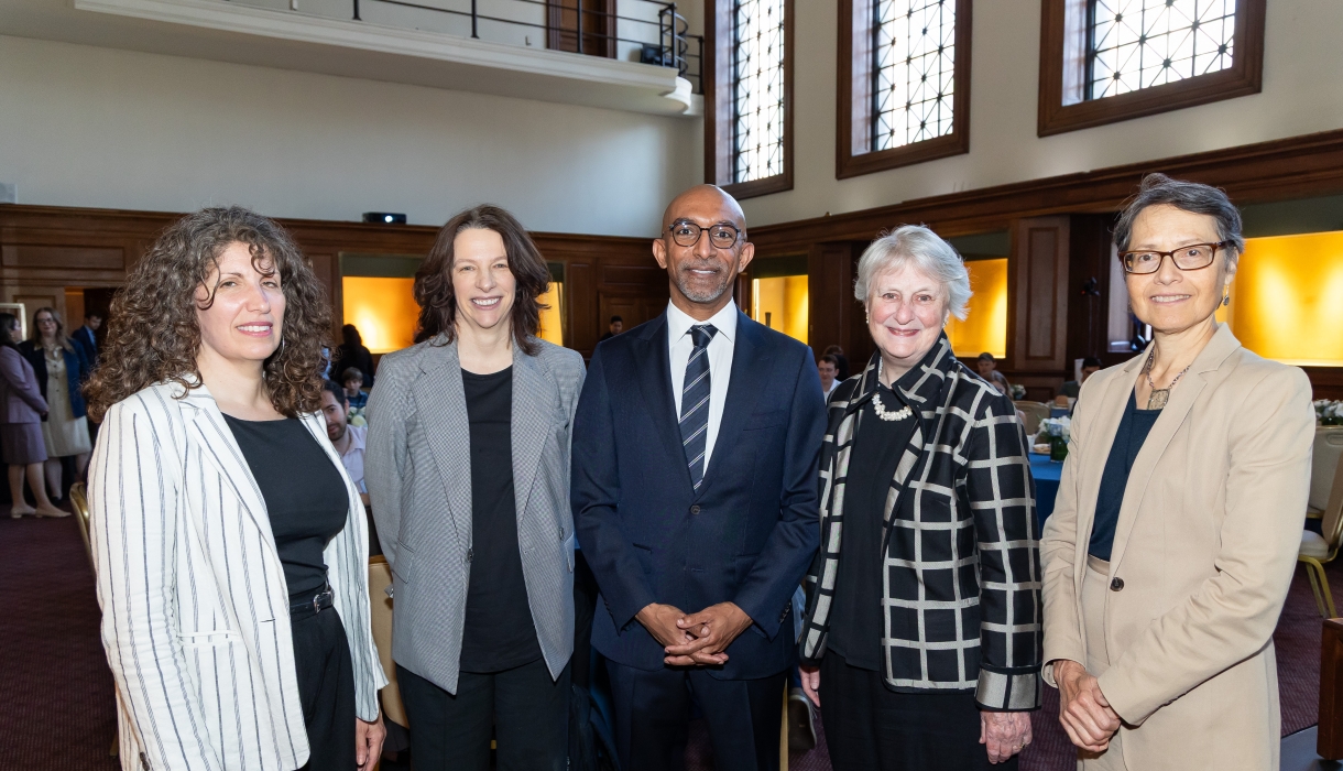 Judges and the Dean at the Judicial Clerkship Training Institute 2025