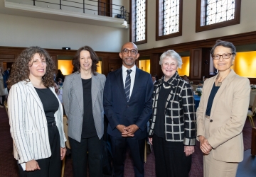 Judges and the Dean at the Judicial Clerkship Training Institute 2025