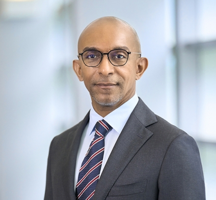 Headshot of Dean Daniel Abebe