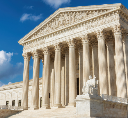 Exterior of the Supreme Court of the United States